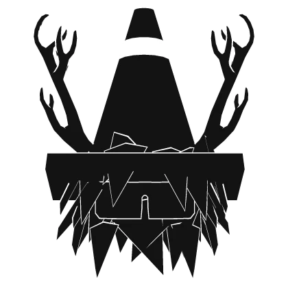 Cartoony Cone + Antlers + Hair 