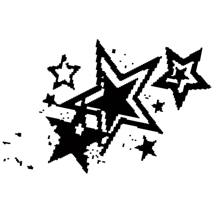 Black Y2K Yabujin Stars