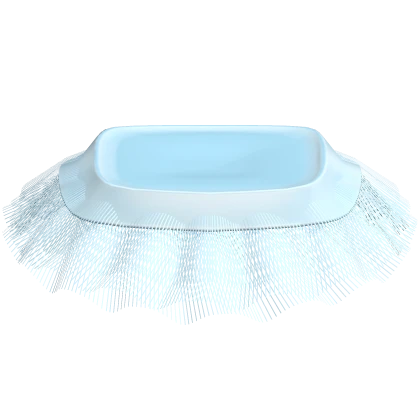 Ballet Skirt Blue Pastel Tulle Tutu Ruffles Cutesy