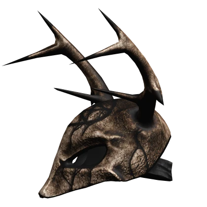 Black Pentagram Wendigo Shaman Mask