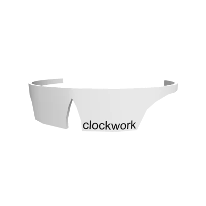 White Clockwork Shades
