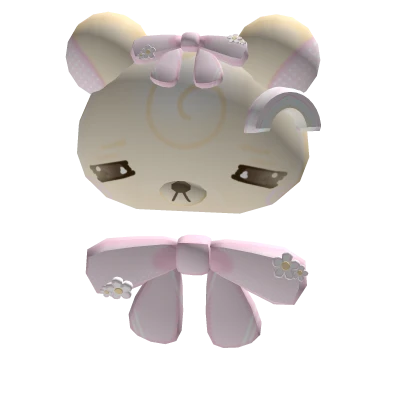 ʕ-ᴥ-ʔ Kawaii Yellow Baby Bear Bow Hair Clip