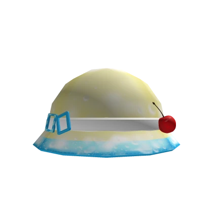 ･ﾟ cutesy igari blue hawaiian soda bucket hat  🐬