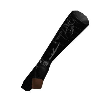 Doodle Arm Cast (Black) By AllStar