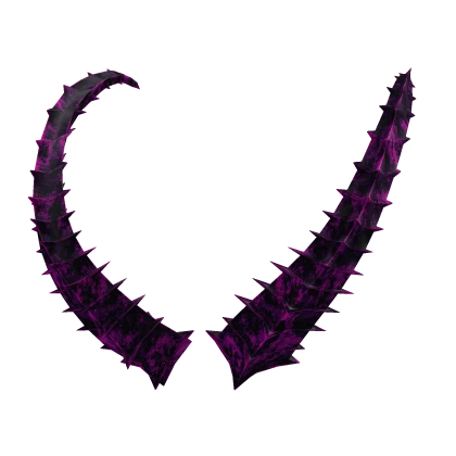 Purple Shadow Devil Horns