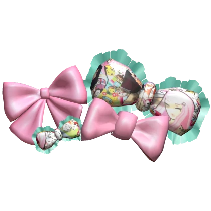 Tokidoki Gyaru Bow Harajuku Agejo Pink Cute Y2K