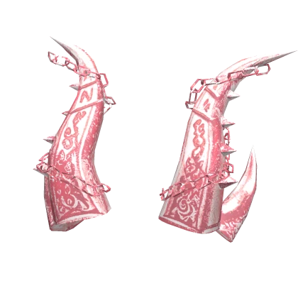 Eternal Soft Pink Horns