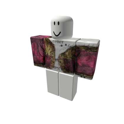 codex costume fur vest