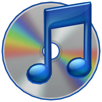 Frutiger Aero CD + Music Note Pin