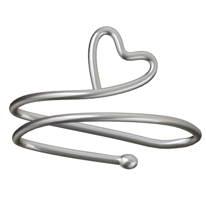 Silver Heart Arm Band Cuff [3.0]