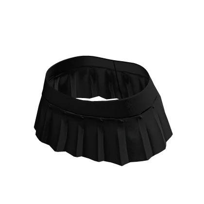 ☆ Mini Pleated Skirt in Black