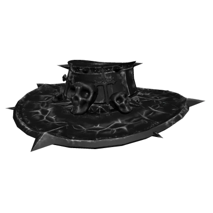 Dark Gothic Emo Skull Wrangler