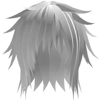 emo punk scene hair 5.0 (white)