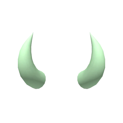 Light Green Mini Devil Horns