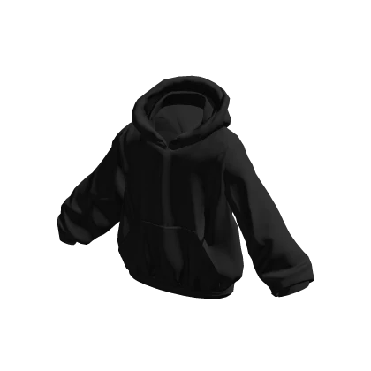 Black Oversized Hoodie 