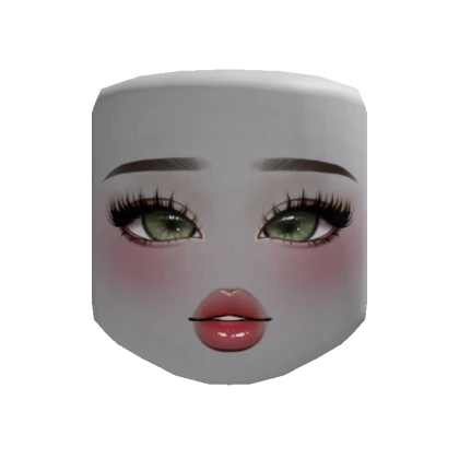 Cute Blushy Doll Girl Makeup Dark - (Customizable)