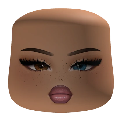 Heterochromia Mink Lash Latina Glam Baddie Makeup