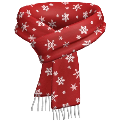 1.0 Plaid Scarf Red Snow Cozy Christmas Natal 🎅