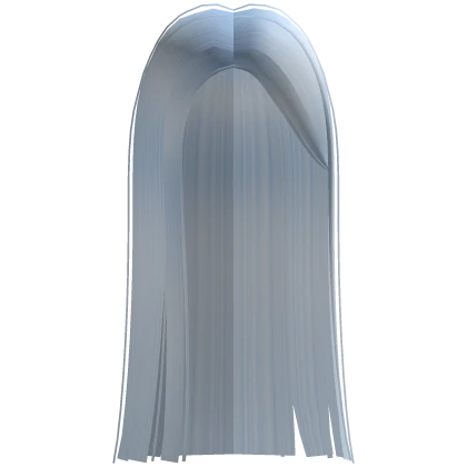 Long Light Blue Straight Trendy Girl Hime Hair