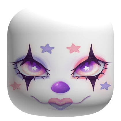 Galaxy Clown Face