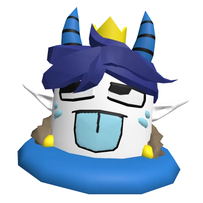 Blue Deviled Top Hat