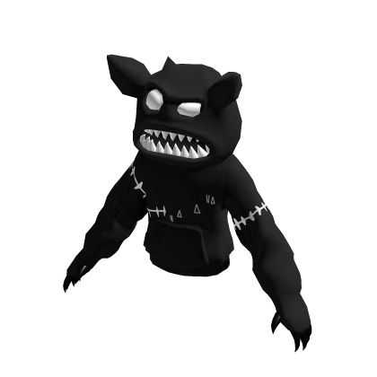 Black/White "Confused" Teeth Hoodie