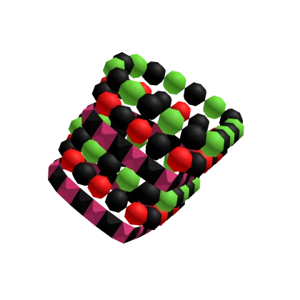 ✩ scene kandi 2000s emo bracelet set right arm