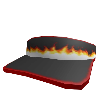 Visor on Fire