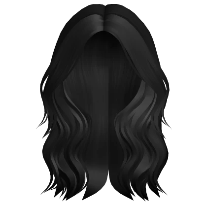 Iconic Wavy Hair (Black)