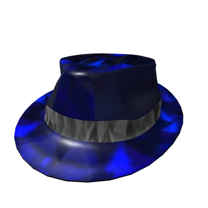 Blue Sparkle Fedora [PBR]