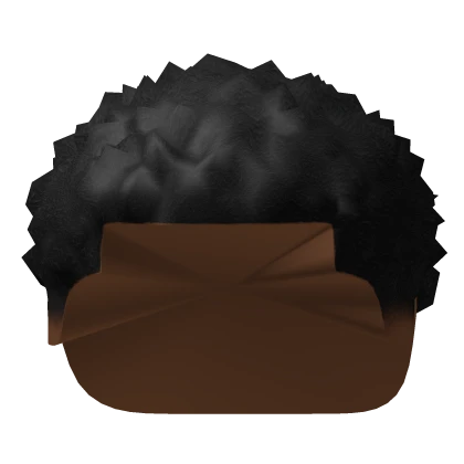 M11! - Short Messy Curly Afro hair w/ Low Taper 