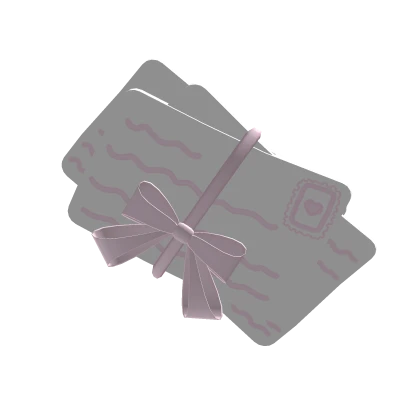 ♡ love letters holdable for valentines (pink)