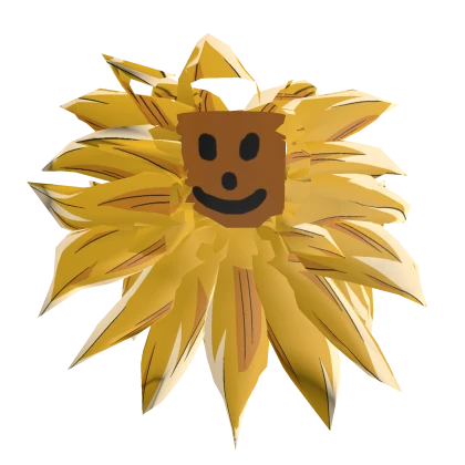 Yellow Giant Spikey SunFlower BackPack