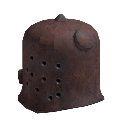 Scrap Knight Helmet (Rusted)