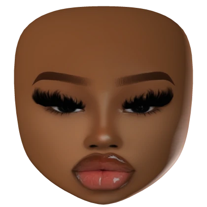 YOUNG BADDIE LATINA MESH HEAD MAKEUP LASHES GLOSSY