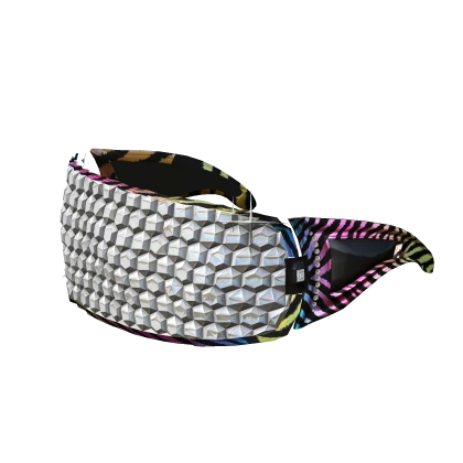Scene Zebra 2000s Rhinestone Glasses McBling Gyaru