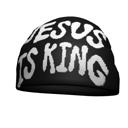 Jesus Is King Beanie 