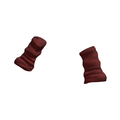 Dark Red Arm Warmers