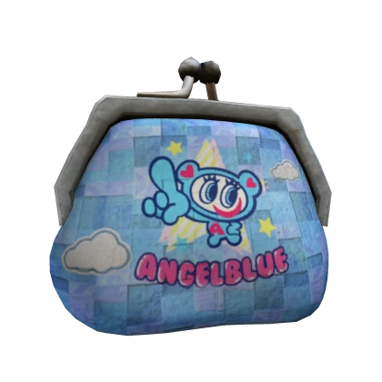 Cute Blue Coin pouch