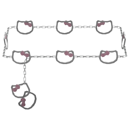 TRENDY KITTY WAIST CHAIN 