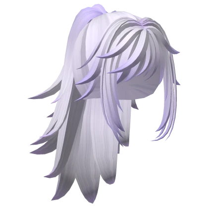 Female Gojo Hair Ponytail