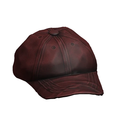 Distressed Red Cap