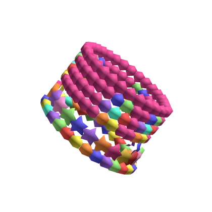 Decora Kidcore Rainbow Harajuku Bead Bracelet