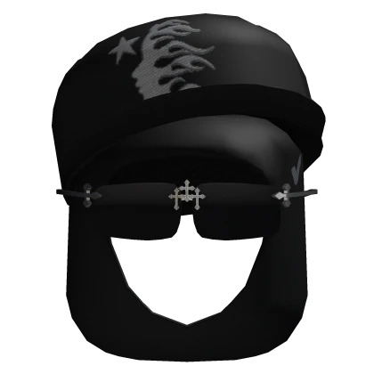 Ski Mask w/ Cap & Shades