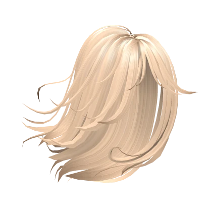 Emo Windy Messy Hair (Blonde)