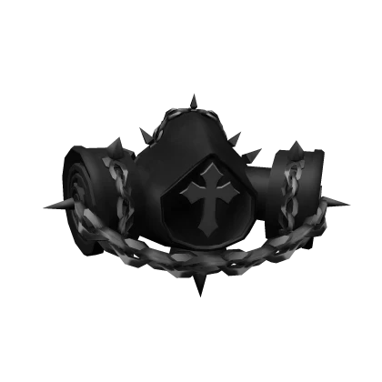 Punk Gas Mask Black 