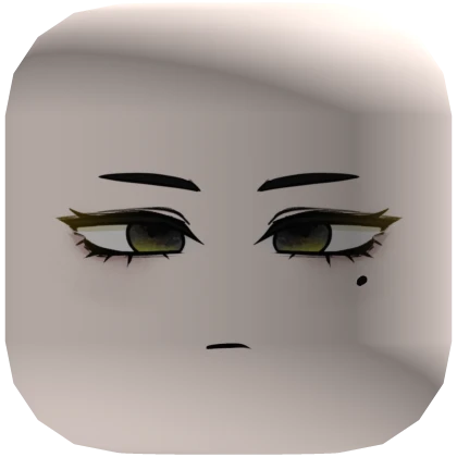 Binah Ruina Philosopher Anime Face Black Eyes