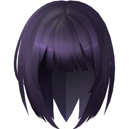 marin purple bob gothic short violet for anime