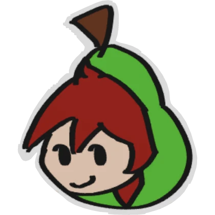 Pear Teto (Pearto) Sticker Pin