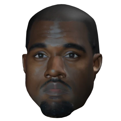 Kanye West Head